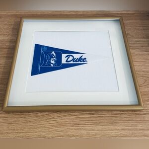 College/University Pennant Flags Framed 11x13